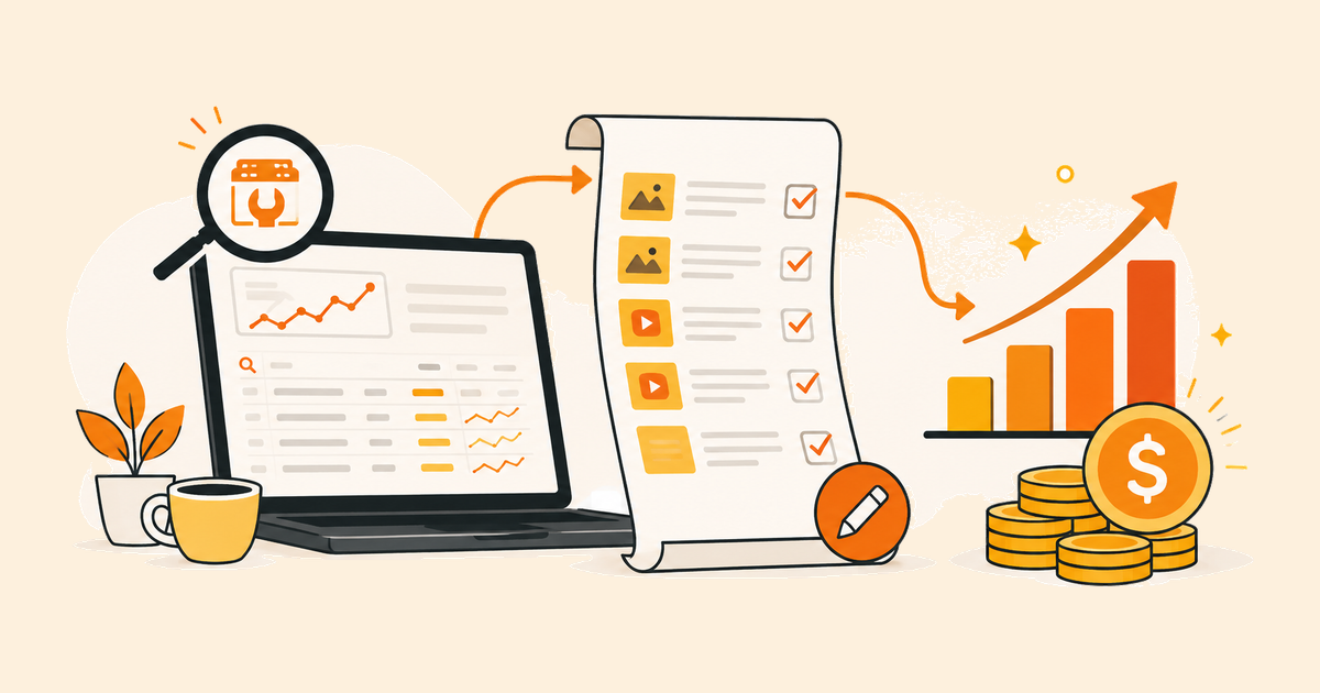 The Thirty-Minute Content Plan workshop, turning Google Search Console data into a content plan