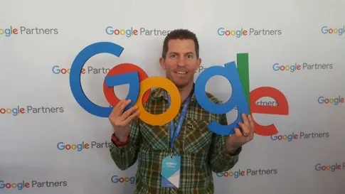 Darren at a Google Partners event in Sydney