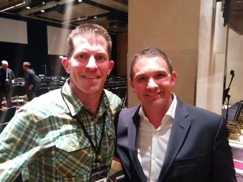 Darren with Ryan Deiss in San Diego